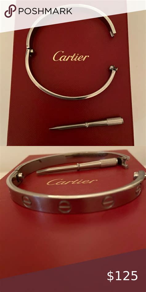 cartier love bracelet amazon|cartier stainless steel love bracelet.